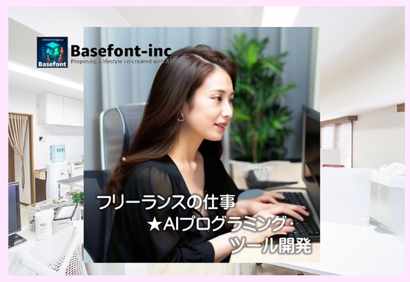 フリーランスの仕事｜株式会社ベースフォントAI